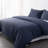 3 Pieces Duvet Cover Set, Stripe Washed Microfiber Comforter Cover with Zipper Closure - NTBAY-909899392-926475110