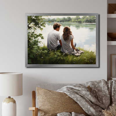 " Romantic Landscape Tranquil Serenade II "