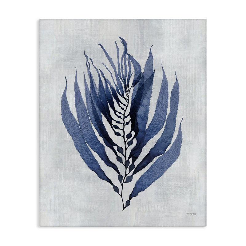 Toile d'algues marines, conception par Amber Sterling, H 40 po x l 30 po