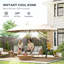 Outsunny 4.6m Garden Parasol Double-Sided Sun Umbrella-39485783