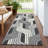 Machine Washable Indoor/Outdoor Chantille ACN2422 Mid-Century Modern Rug-984425099