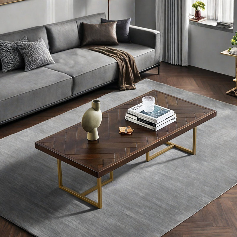 Modern Solid Wood Coffee Table
