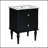 24"Solid Wood Frame Bathroom Vanity Cabinet