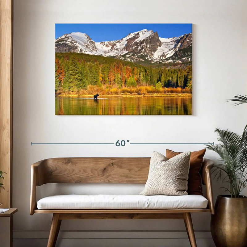 Moose Alvord Lake, Lakeside Moutains, H 30 po x l 45 po
