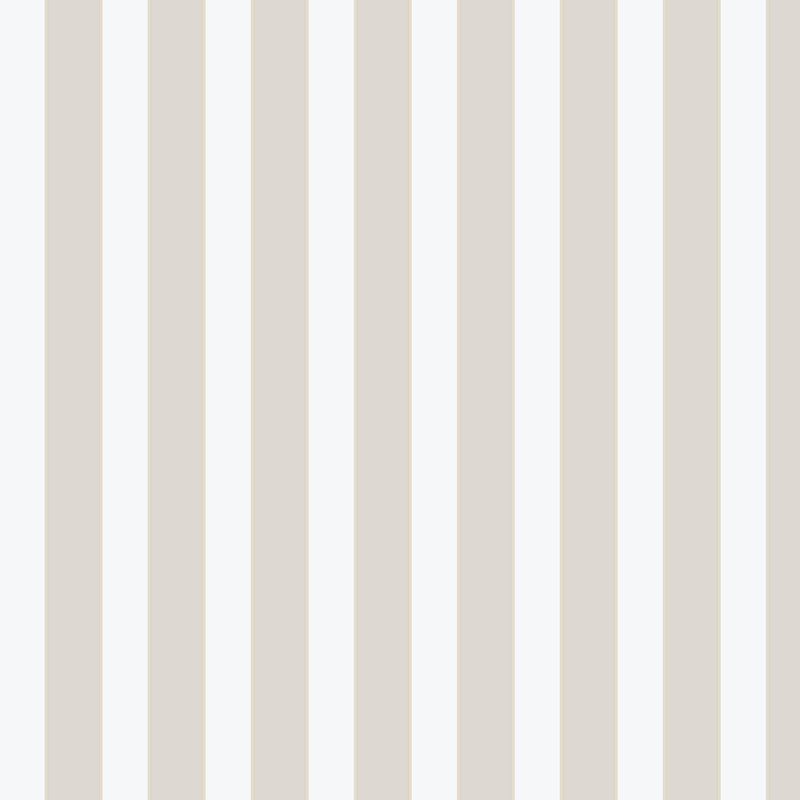 Versatile Stripe Wallpaper, 10M X 52.8Cm, Taupe/White