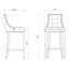 Tabouret de bar en bronze