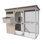 27.77 Square Feet Chicken Coop For Up To 6 Chickens