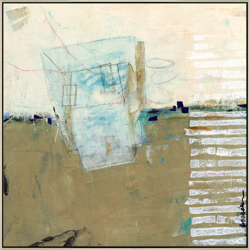 Under Construction Giclee On Canvas by Jill Krasner, Chrome