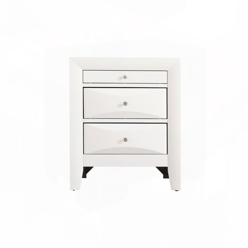 Elegant White Nightstand
