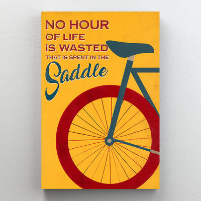 Kyilaa That Is Spent In The Saddle On Canvas Graphic Art