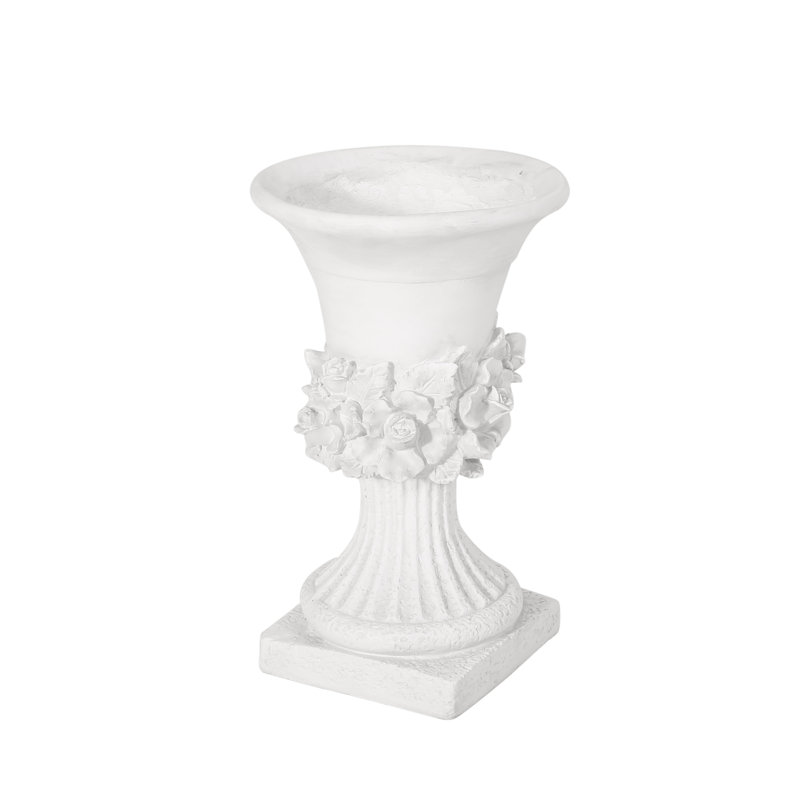 MGO GARDEN URN PLANTER, Antique White