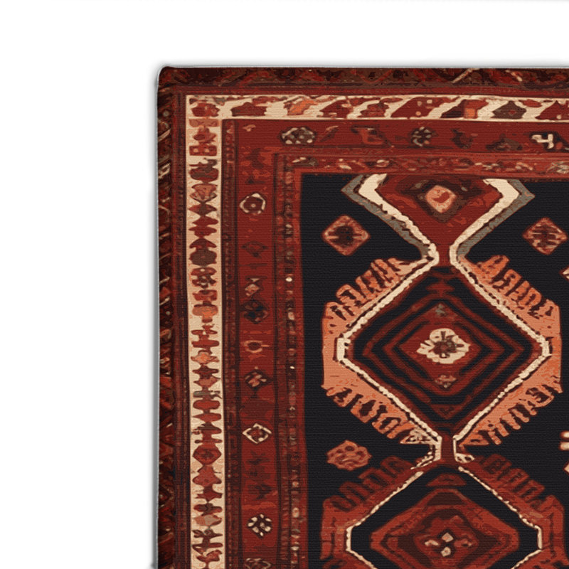 Turkish Brown Indoor and Outdoor Area Rug, Rectangle 2' x 3'