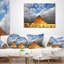Coussin en pyramide égyptienne "africain landscape" sous brillante ciel-29891465-29891468
