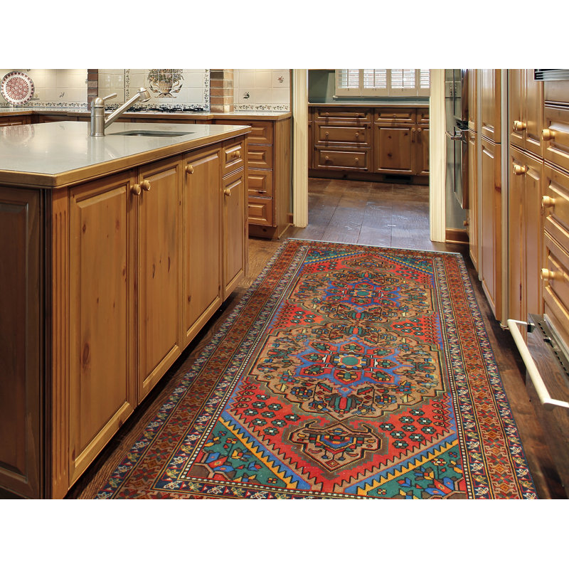 Damyon One-of-a-Kind 4'8" X 9'6" 1980s Runner Wool Area Rug