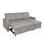Razzak 3 Seater Linen Sofa Bed-180110789