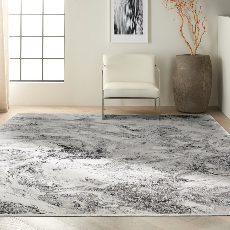 Abstract Indoor Rug, Rectangle 8' x 10'
