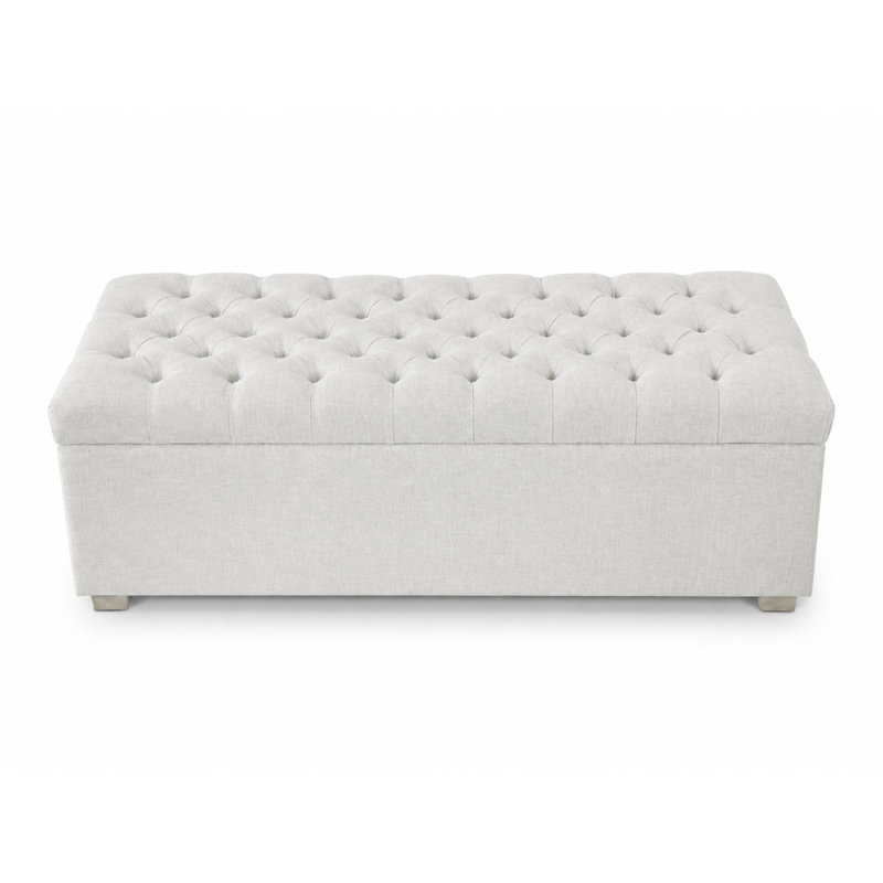 Banc de rangement avec repose-pieds Classic, Blue, Blue