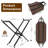 220LBS Firewood Log Rack with Carry Bag