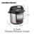 Hamilton Beach Precision Pressure Cooker 6 Quart Capacity