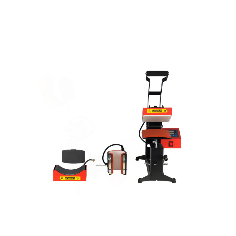 Presse combinée à chaud 3 en 1 pour capuchon, étiquette, tasse