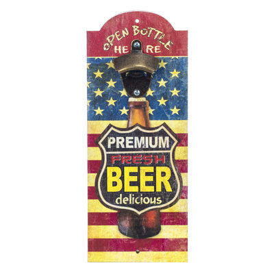 Bomar Wood Bottle Opener