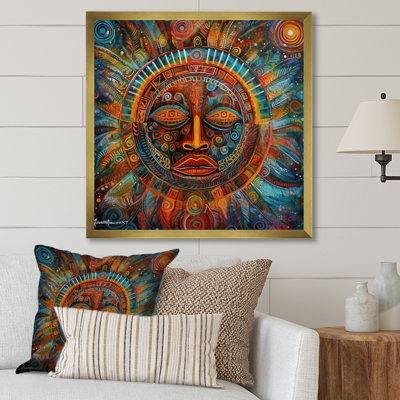«Abstract Spiritual Shamanic Art», reproduction sur toile