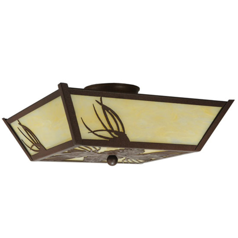 Pinecone 4 - Light Semi Flush Mount