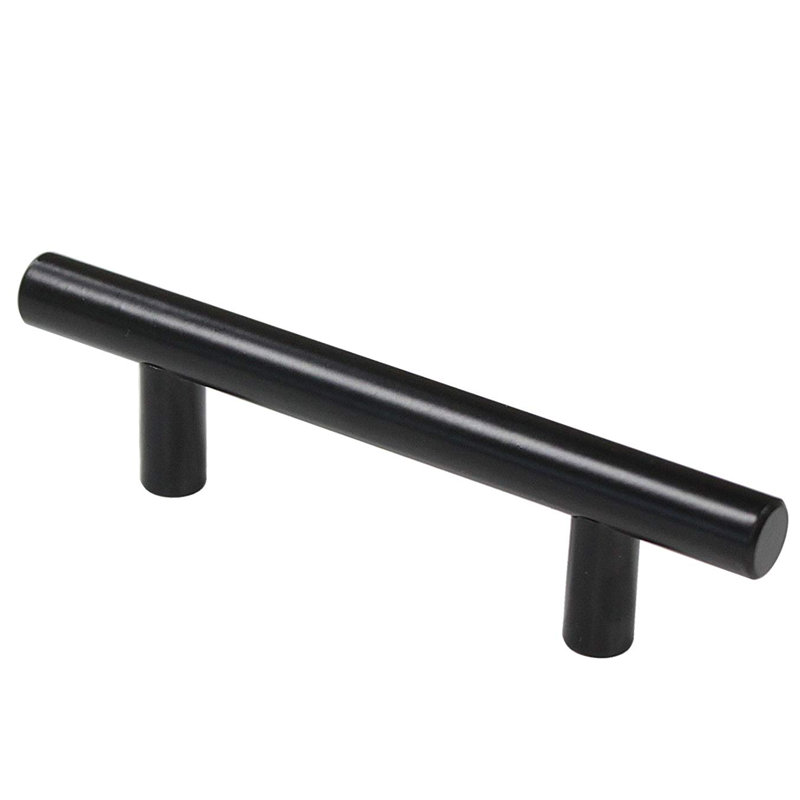 Bar Pull, Black, 3"