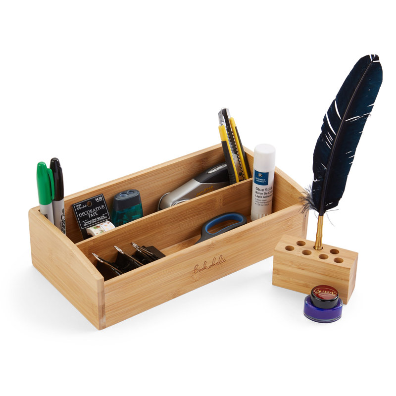 Bamboo Desk Organizer