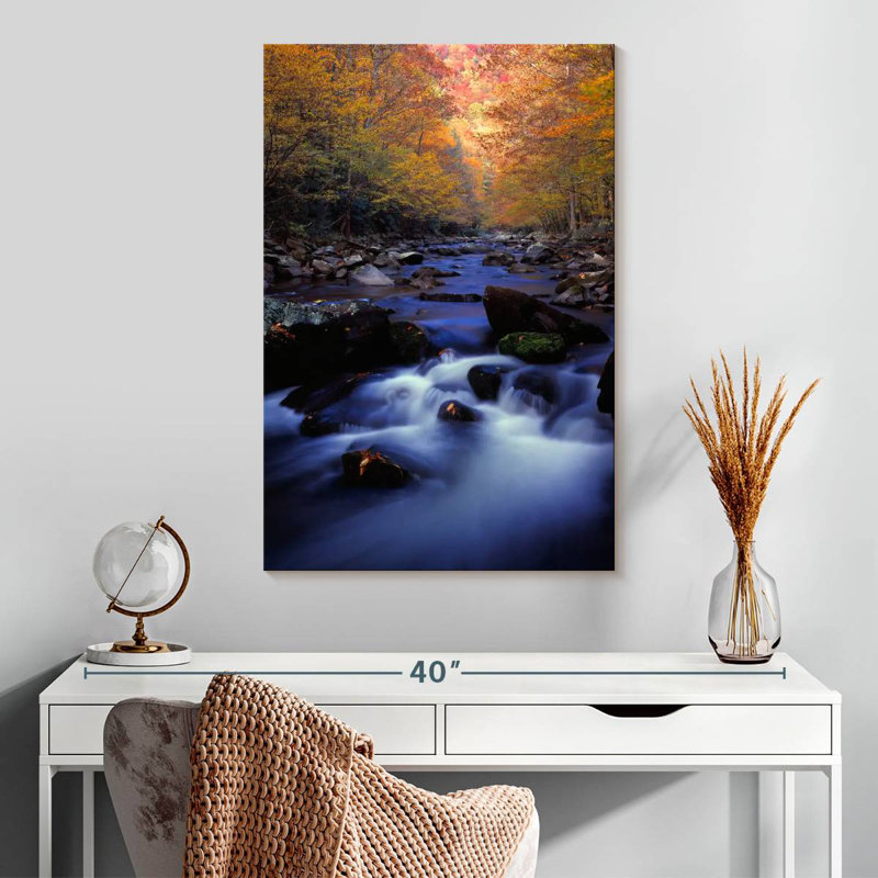 Alvord Smoky Mountain River, H 30 po x l 20 po