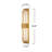 Briana - Integrated LED Wall Sconce - Marble Diffuser Shade-1873997272