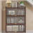 44'' Tall Metal 3 Flip Doors Cabinet, Bookcase With Storage-1509781926