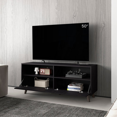 Coy Tv Stand, Living Room, Black