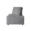 Ensemble de chaises modulaires 7 pièces en velours 7 pièces-113430886