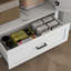 Armoire de rangement pour garde-manger de 69 po de hauteur, armoire de rangement autoportante Farmhouse avec 2 portes, tiroir et tablettes-302404854