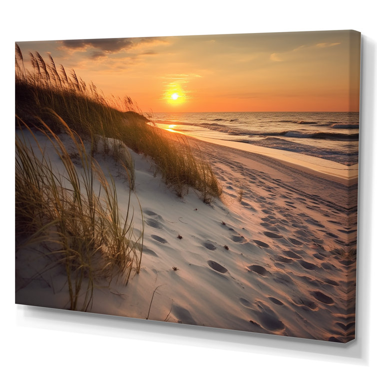 Beachcrest Home Alabama Golden Hour At Gulf Shores III On Canvas Print 