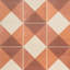 Elizabeth Sutton Art Geo 8x8 Matte Encaustic Look Porcelain Tile-562771879