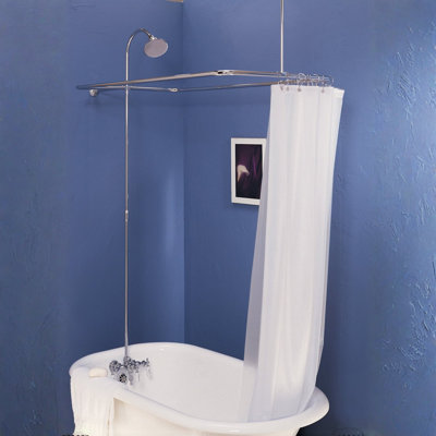 Système de douche à baignoire sur pattes
