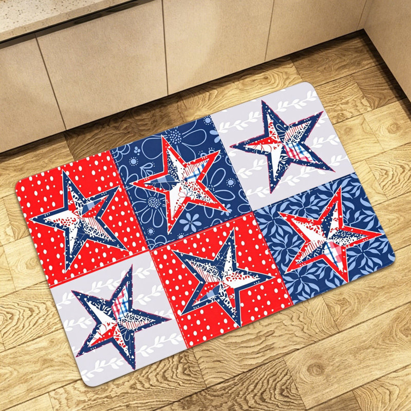 Tapis d'entrée 24 "x 36" Patchwork