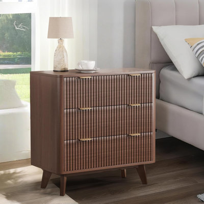 81.3cm W Manufactured Wood Bedside Table