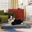 Bedsure Orthopedic Waterproof Dog & Cat Bed with Reversible Sherpa & Oxford Fabric Removable Cover-112243859-113300379