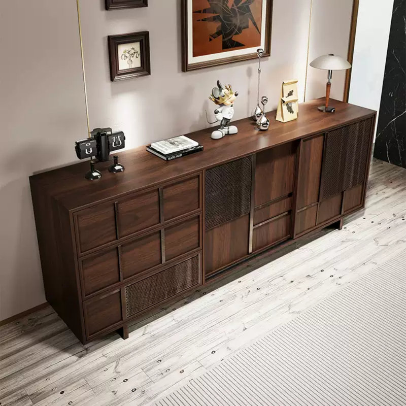 Buffet léger de luxe à grande capacité, H 33,46 po x l 62,99 po x P 15,75 po