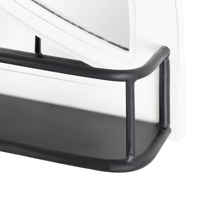 Flat Mirror with Shelves
