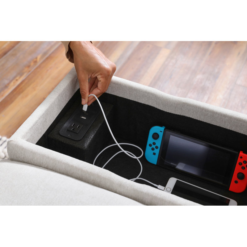 Hub de rangement Flex, Mélange de polyester gris clair