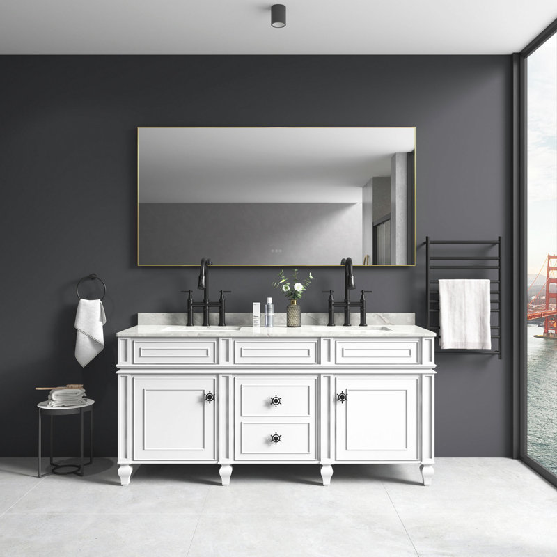 Miroir de salle de bain à DEL