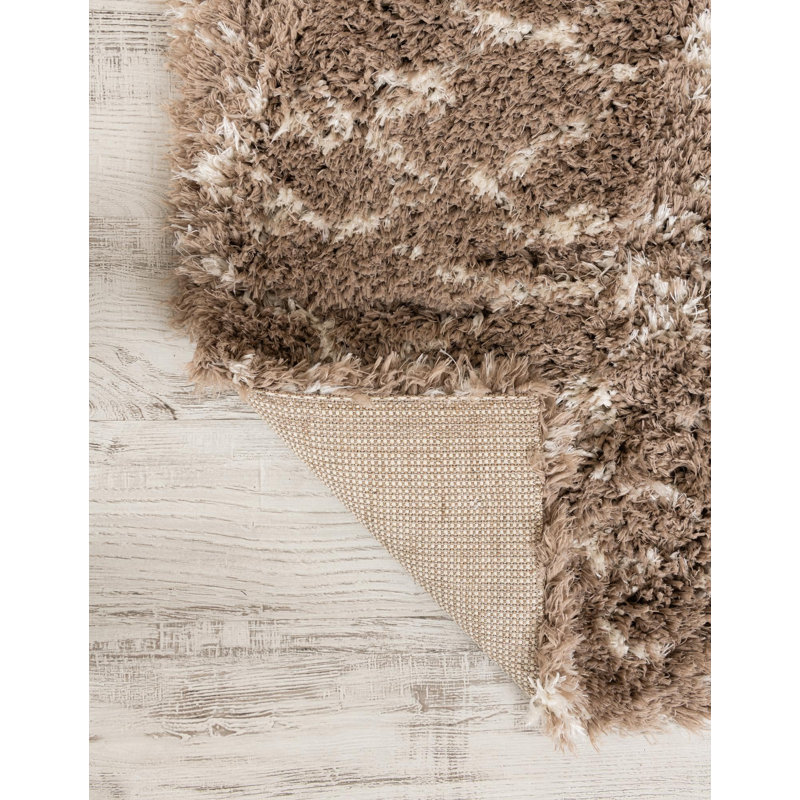 Tarquinio Rug, Rectangle 3'1'' x 5'3'', Brown