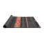 Tapis décoratif multicolore à motif abstrait-1505640525