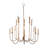 Snow Chandelier - Gold-87387604
