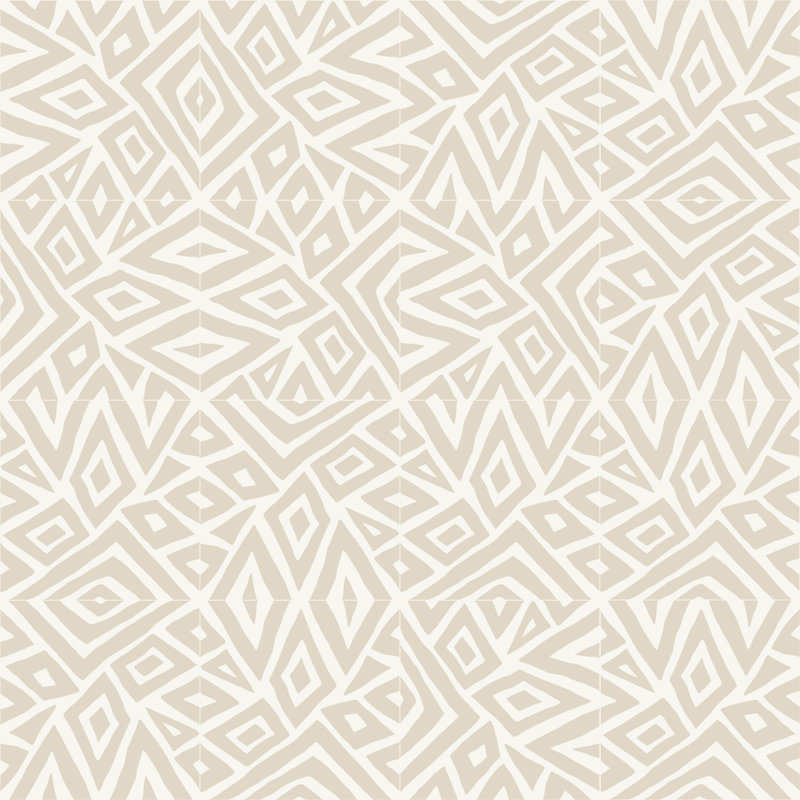 Zanzi 8" Cement Patterned/Concrete Look Wall & Floor Tile, Verve