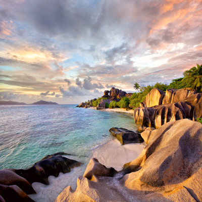 " Anse Source D'Argent Beach " by Dibrova
